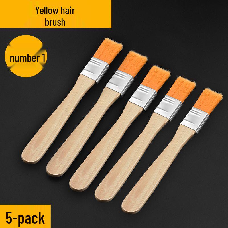 Soft Nylon Bristle Industrial Cleaning and Dusting Brush - No Trace, Wool, and Latex Paint Brush