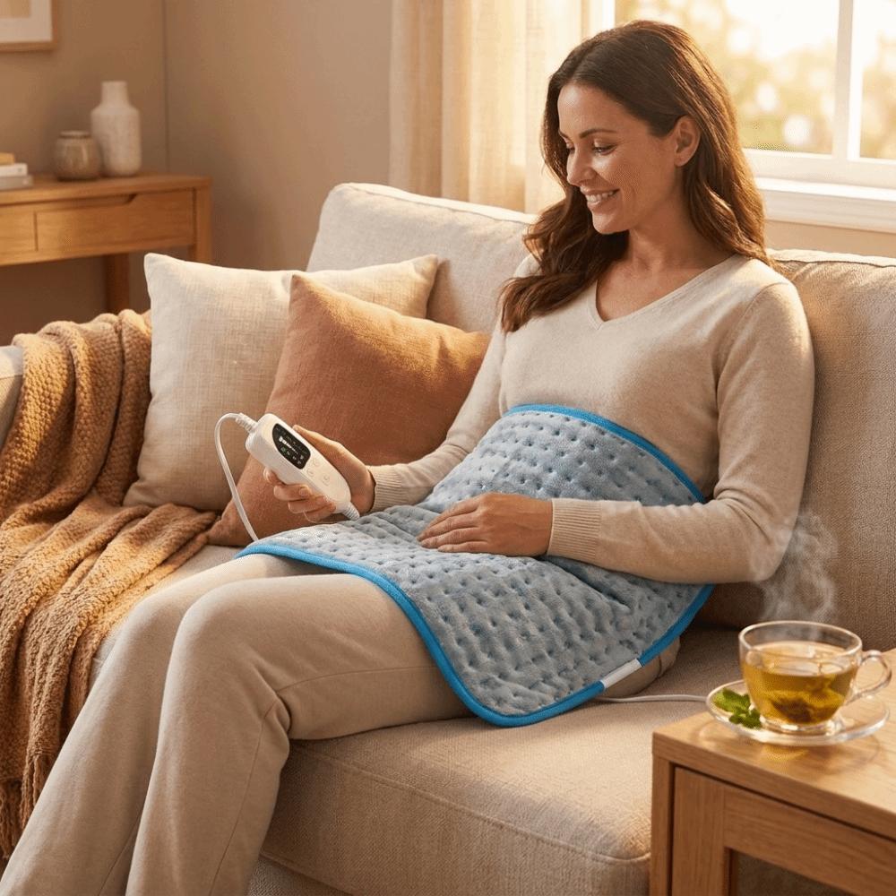 Micro-Plush Physiotherapy Blanket Skin-Friendly Thermal Blankets Heated Throw Blanket Shoulder