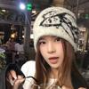 Korean Cartoon Cat Knit Beanie Men Women Winter Warm Ear Flap Hat