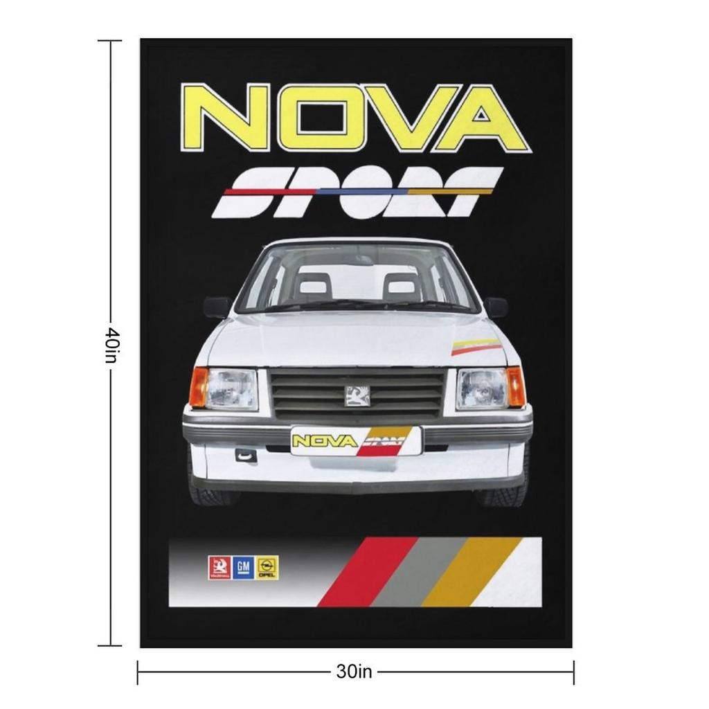 VAUXHALL NOVA SPORT Throw Blanket Luxury Throw Sofas Multi-Purpose Cute Blankets