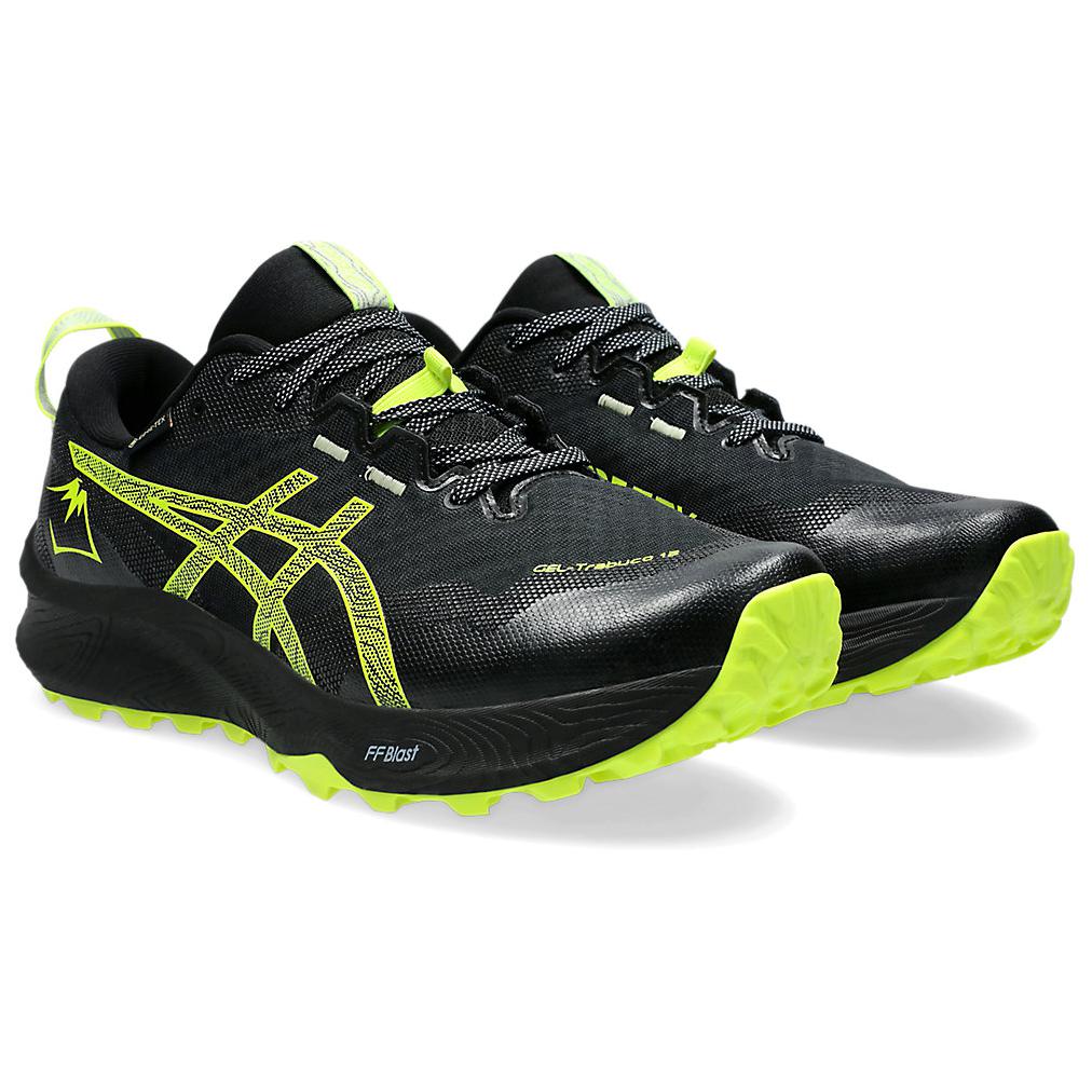 Asics Gel Trabuco 12 GORE-TEX Schwarz Sicherheitsgelb Herren Sneaker 1011B801-003