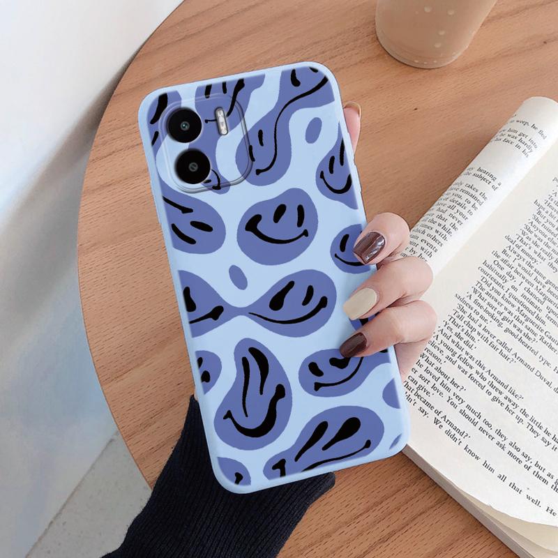 Phone Case For Redmi A1 A2 13 13C 14C A3 4G Soft Silicone TPU Back Cover Cases Protective Coque Shell Leopard Painted Bags Capa