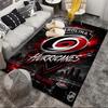 Hurricanes Team Spirit Area Rug Suitable for Indoor And Outdoor,Carpets for Kitchens, Homes, Offices, Living Rooms,Home Decor,Christmas Gift