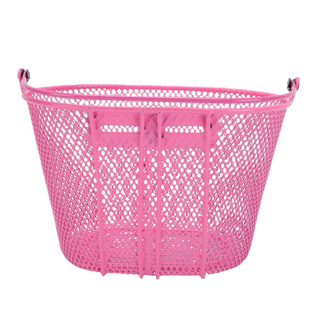 Kids Bike Basket with Handle for Boys Girls Front Cycling Basket for Most Tricycles Scooters