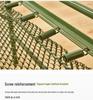 Military Green Economy Single Folding Wire Bed