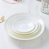 Jingdezhen Bone China 8-Inch Deep Dish Plate Set