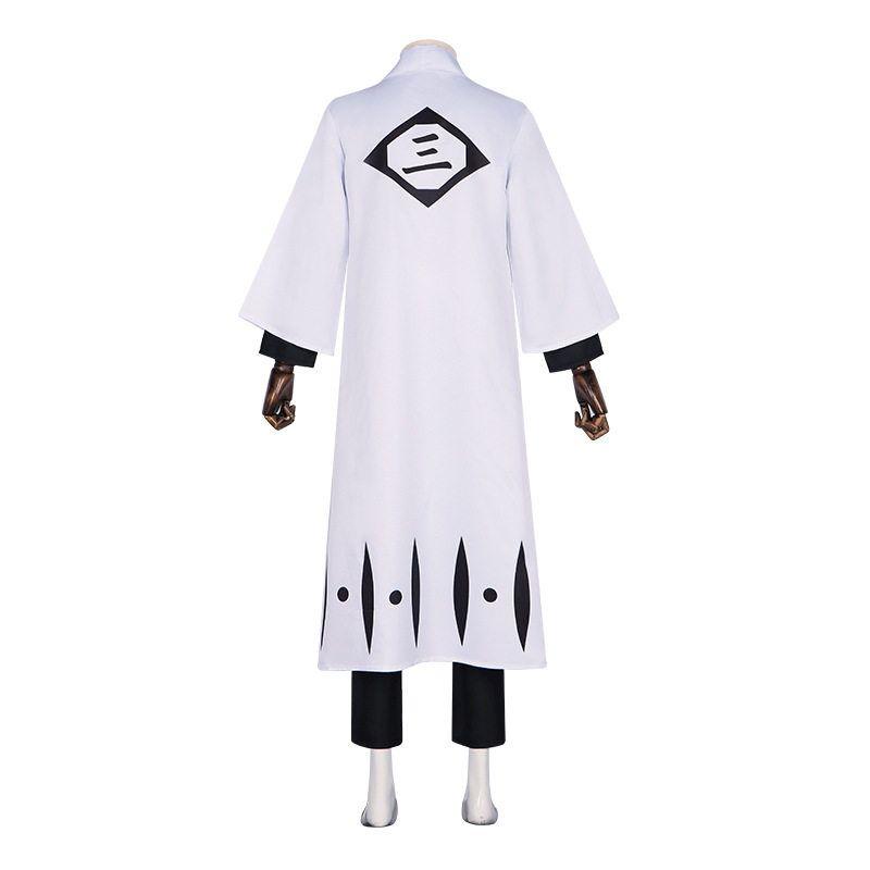Bleach Kurosaki Ichigo Cosplay Costume Bleach Captain Ichigo Uniform Haori Set Cosplay Halloween Performance Costume