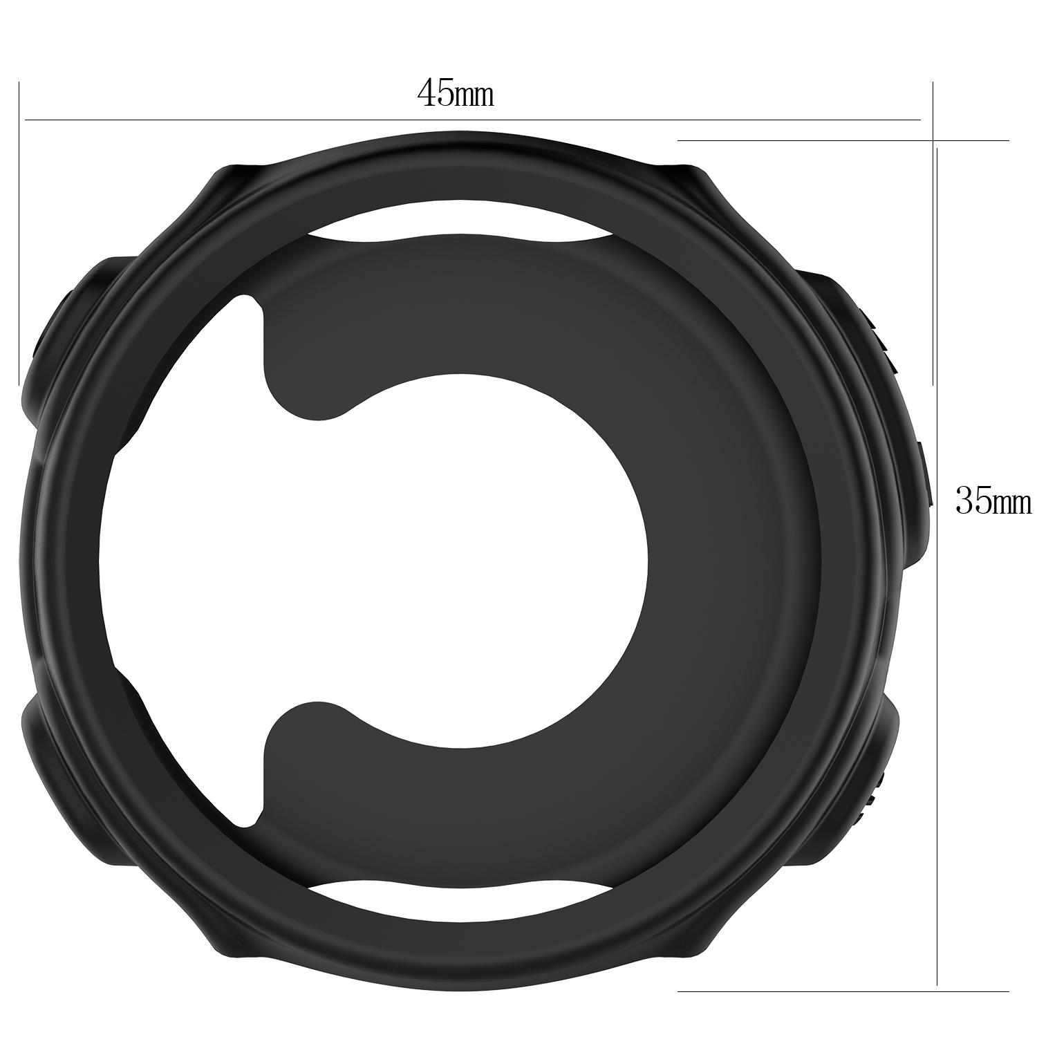 

Anti-aging Protective Silicone Case Cover for Garmin Forerunner 235/735 Black