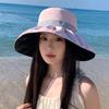 Women'S Velvet Wide-Brim Bucket Hat - Casual Outdoor Sun Hat With Uv Protection