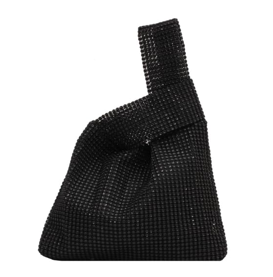 

Стильная свадебная сумка-тоут [MELTIME] Женская сумка, Тоут, Подсумка, Сумка, Модная, Камень, Блестки, (черный) чёрный