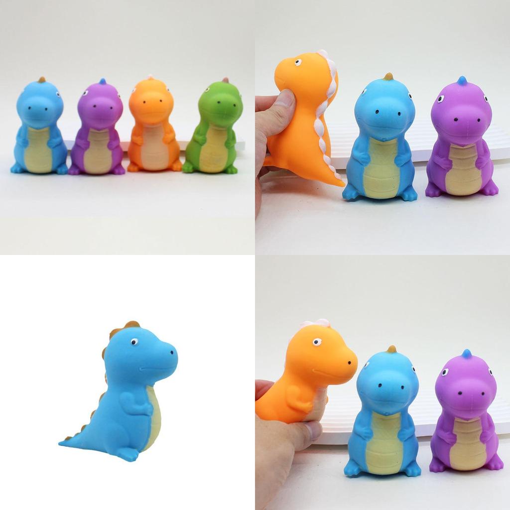 Cute And Fun Dinosaur Stress Relief Toy For Children Perfect For Squeezing And Playing Made Of Soft Plastic From Zhejiang Province
