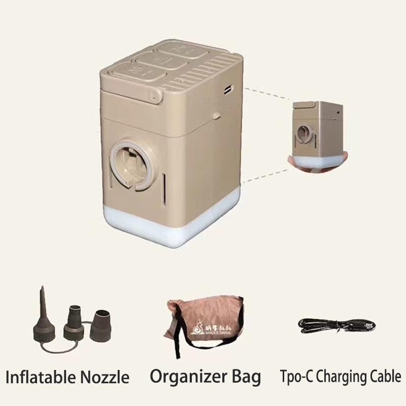 Для Tesla Model Y надувной матрас портативный автоматический надувной коврик для кемпинга — фото 4