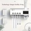 Infrared Sterilizing Automatic Toothpaste Dispenser USB Recharge Toothpaste Squeezer  Family