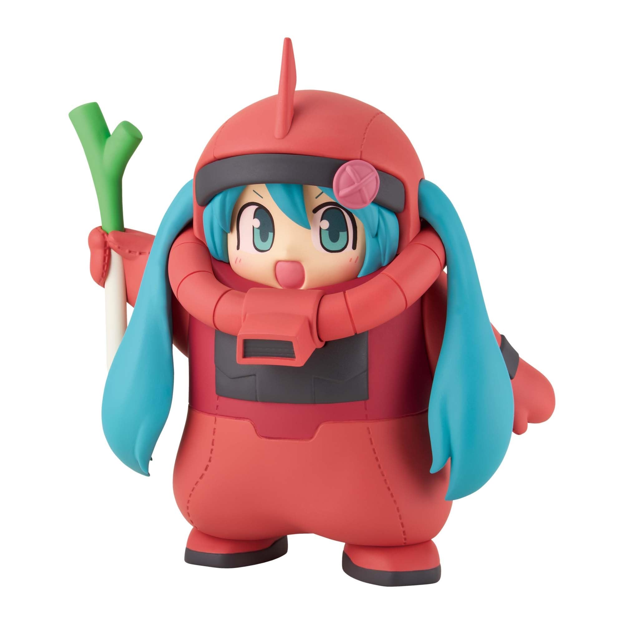 Gundam 45th Anniversary x Hatsune Miku Figure: Char s Zaku Plushie [Hatsune Miku Ver.] Figure