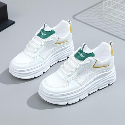Chunky Women's Vulcanized Shoes Summer Breathable Platform Casual Shoes Ladies Increase Platform Shoe Outdoor All-match Sneakers