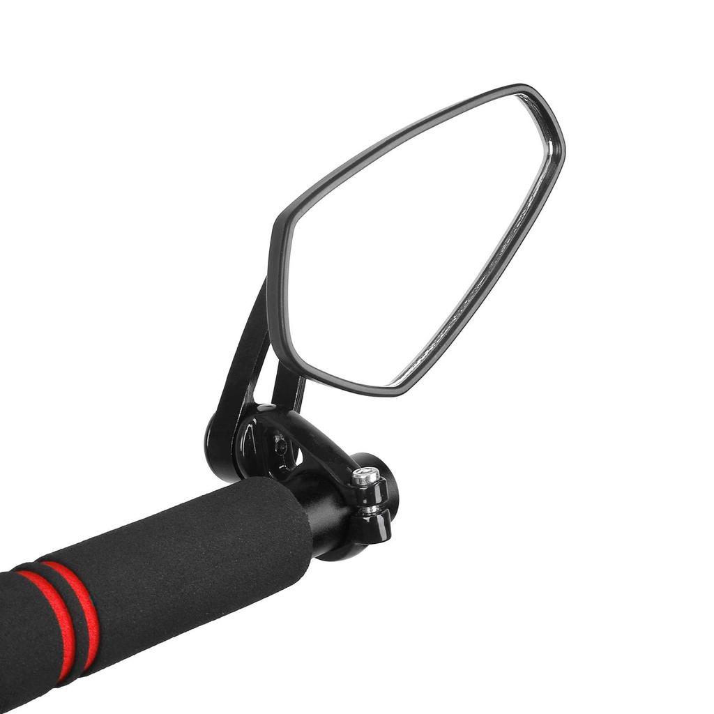 Black 7/8 22mm CNC Motorcycle Rearview Mirrors