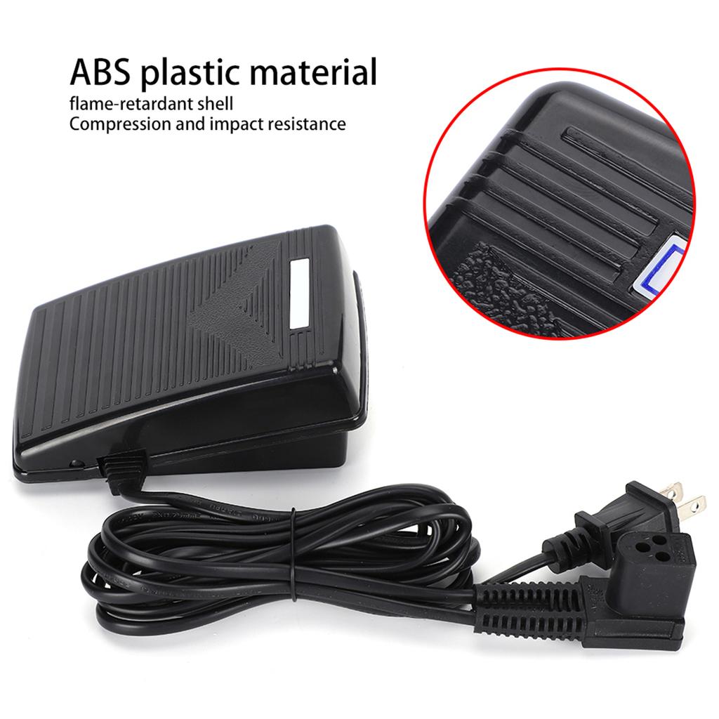 Nähmaschinen Fußanlasser Fußsteuerungspedal Multifunktions-Nähmaschine Passend für Singer 974