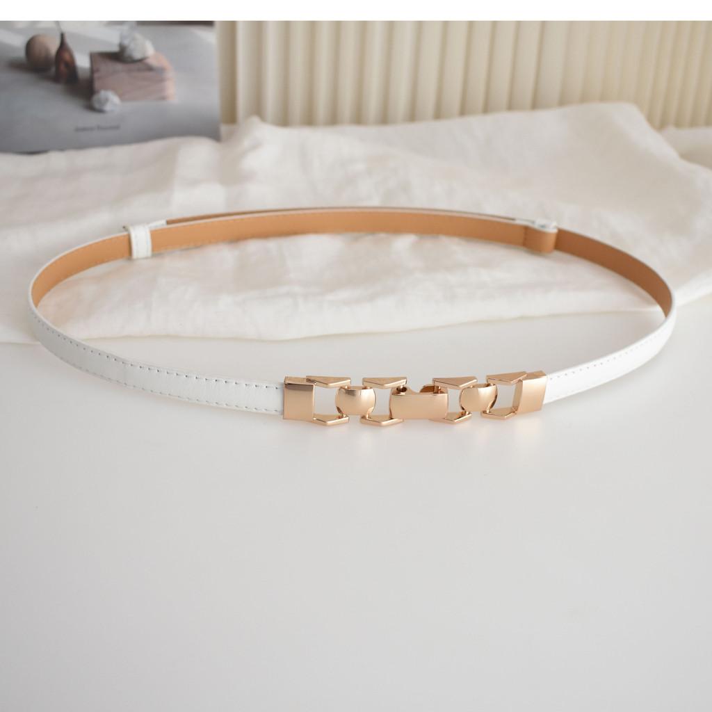 Fashion Waist Belt For Dresses With Zinc Alloy Buckle Summer Accessory For Women