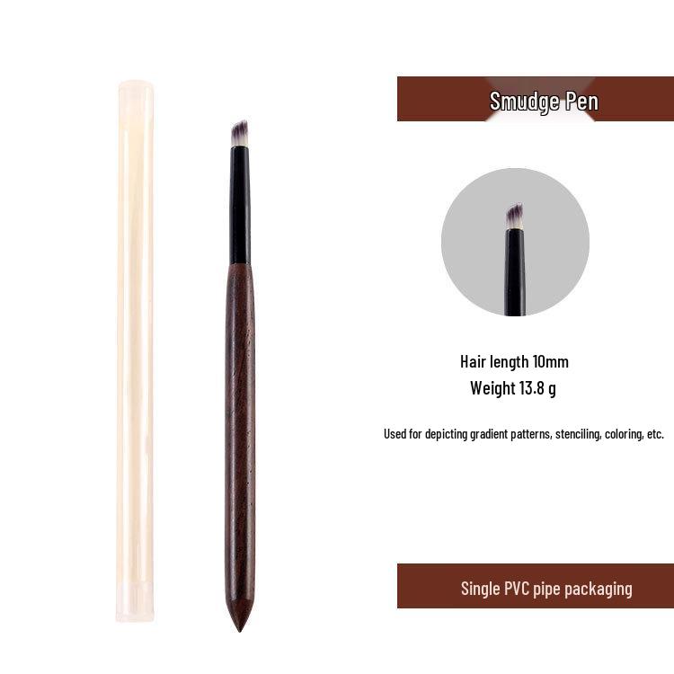 Japanese Sandalwood Nail Art Round Liner & Builder Gel Brush Set