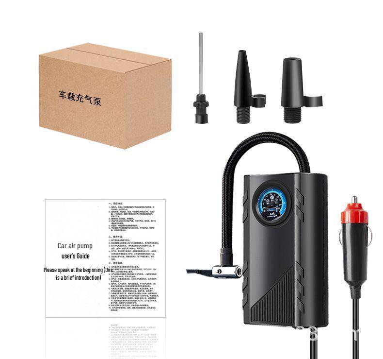 

Portable Electric Car Tire Inflator - Smart, High-Pressure Wireless Pump