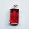 Beautiful Natural London Red Topaz Pendant Emerald 69Ct 925 Sterling Silver Gems My-386-k