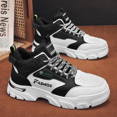 Mode CYYTL Hiver Bottes Homme Chaussures Décontractées Cowboy Combat Tactique Moto Chelsea Cheville Cuir Travail Extérieur Randonnée Designer Luxe