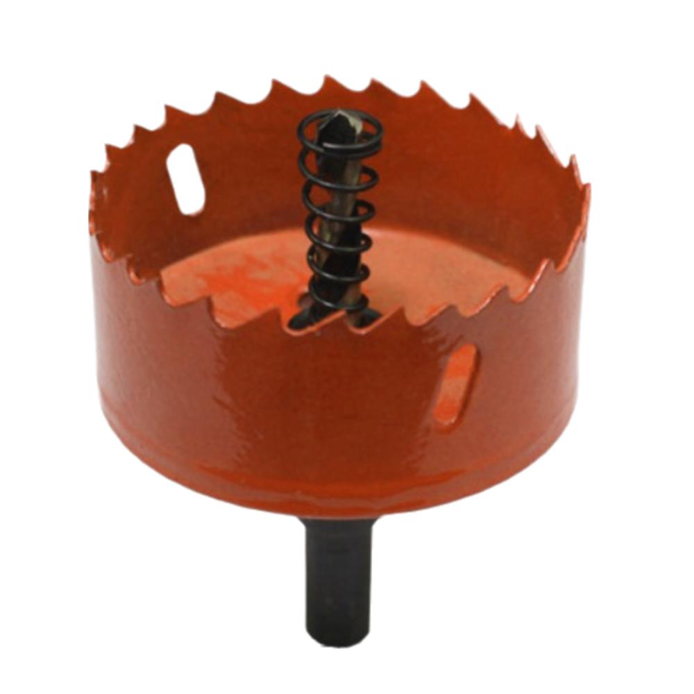 50-65mm Wood  Drilling Crown Easy Chip Removal Bimetal Hole Opener Hole Saw Drill Bit  Woodworking