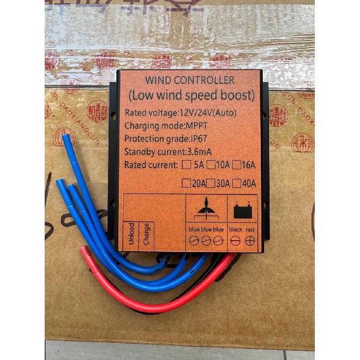 5000W 10A 20A 30A 40A 12V 24V Auto 48V MPPT Wind Laadregelaar Voor Windturbine Generator Waterdicht IP68 Voor Thuisgebruik