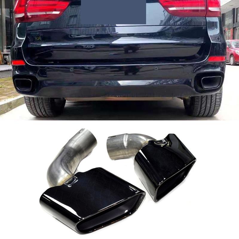 Compatible with BMW X5 Models (07-21) Tailpipe Modification - M Large Opening Decorative Exhaust Tip