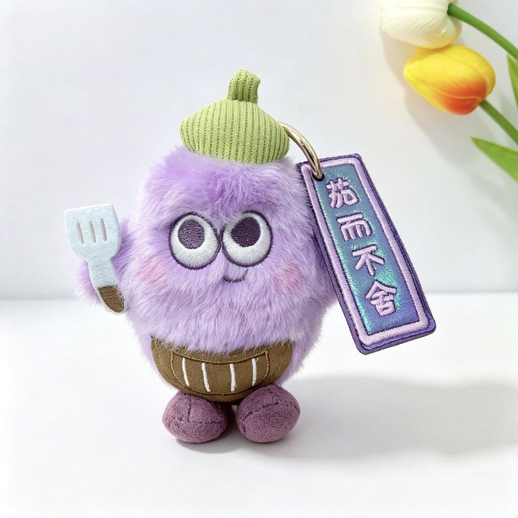 Fruit Plush Toy With Pp Cotton Filling For Graduation Gift And Party Decorations
