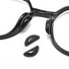 30 Pairs 1mm Clear Nose Cushions Anti Slip Silicone Pads Secure for Full Frame Glasses and Sunglasses