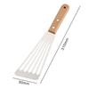 Stainless Steel Tiramisu & Teppanyaki Cooking Spatula for Pancakes and Crepes