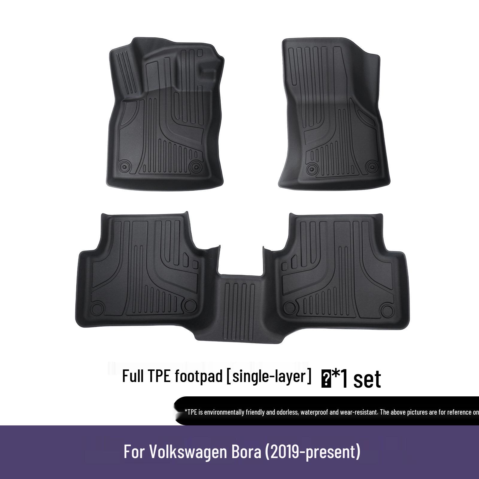 

Volkswagen Bora Full Car TPE Floor Mats - Car-Specific, Eco-Friendly Protection
