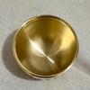 Brass Hundred Blessings Bowl Feng Shui Mini Tabletop Decoration for Home Office Exquisite Wealth & Good Luck Gift