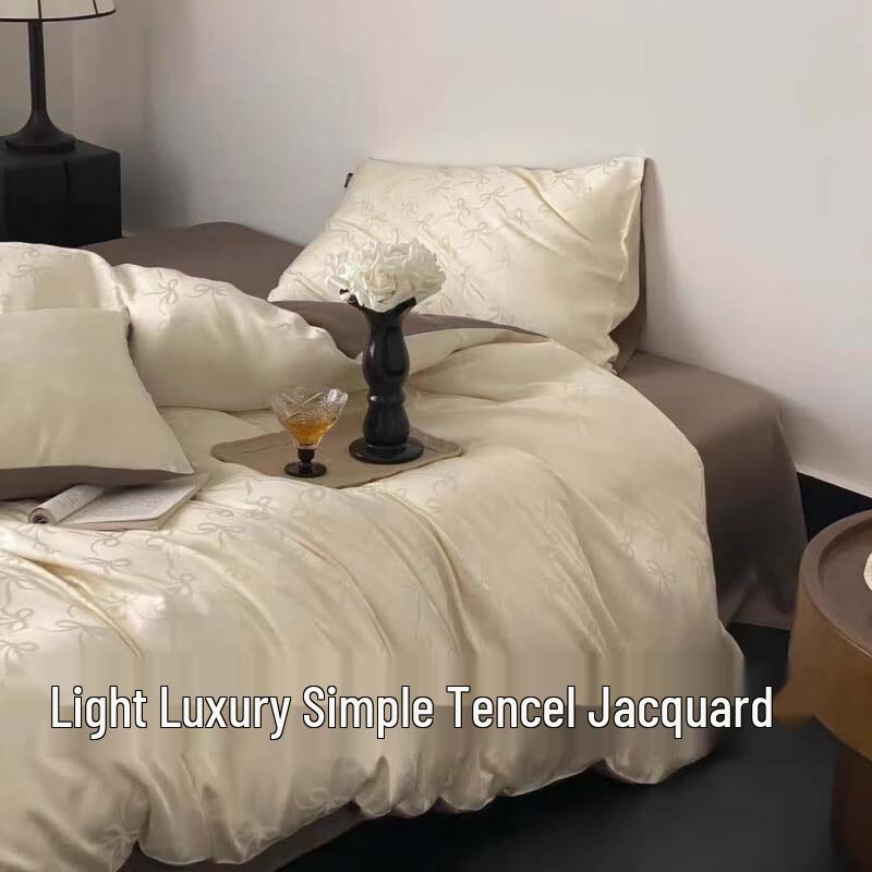 Lilang Jacquard King Bedding Set