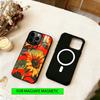 Sunflower Pattern Phone Case For iPhone17,16,15,14,13,12,11 Plus,Pro Magnetic For Magsafe Wireless Charging