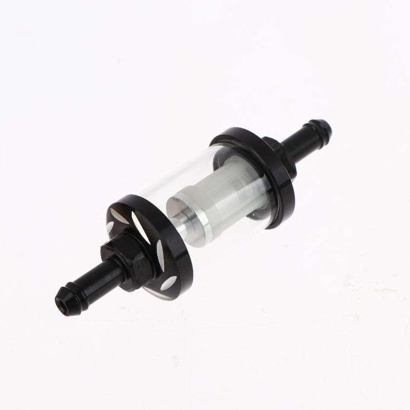 

1 шт. Мотоциклетные запчасти 8 мм ЧПУ Газовый топливный масляный фильтр для питбайка 125 140 150 160 куб.см CRF70 90 110 TTR100 110 KLX65 чёрный