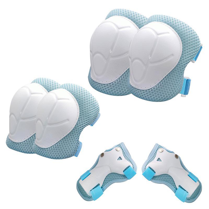 Children's Protective Gear for Roller Skating, Balance Biking, Land Surfing, Ice Skating, and Skateboarding (Knee & Elbow Pads)
