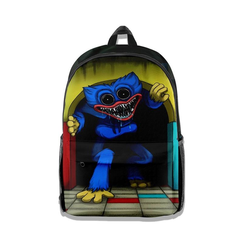 Poppy Playtime Backpack Fashionable And Spacious For Students And Travelers