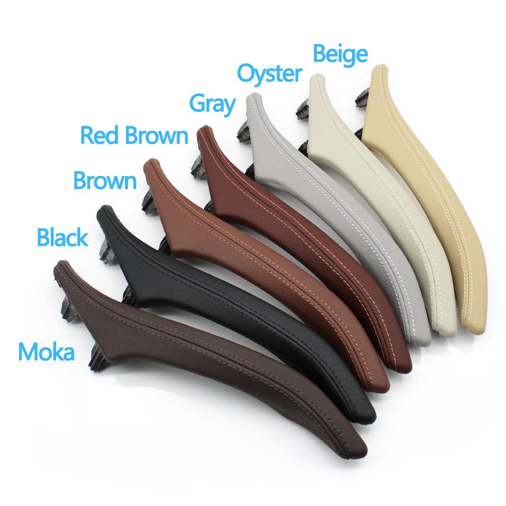 Left Right Interior Passenger Door Leather Pull Handle Assembly For BMW 5 Series F10 F11 F18 520i 523i 525i 528i