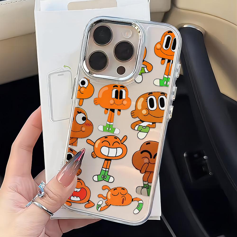 Die erstaunliche Welt von Gumball Handyhülle Für iPhone 17 16e 16 15 14 13 12 11 mini Pro Max X XR XSMAX 8 7 Air Plus Weiche Hülle