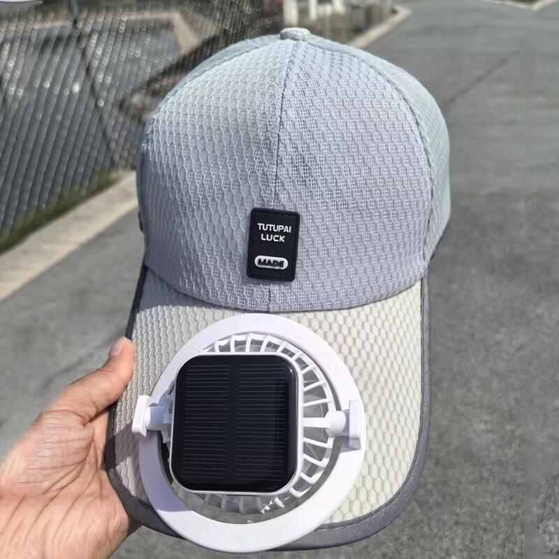 

JINGRUIXIANG Solar Fan Rechargeable Sun Hat