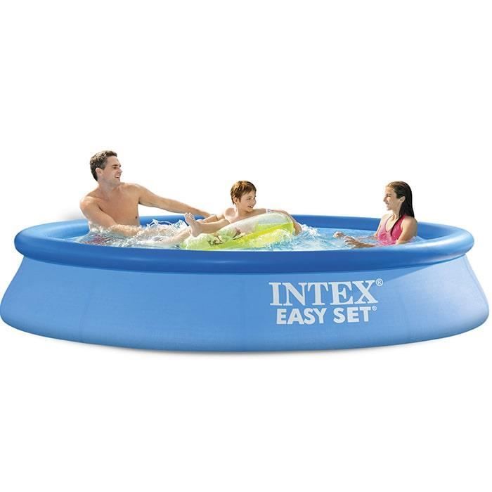 Piscine autoportée - INTEX - Easy Set 3,05m x 0,61m - Capacité 3077L - Épurateur 1,25m3/h