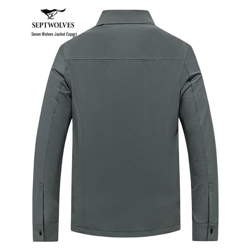 Qipilang Men's Spring Windproof Business Casual Jacket