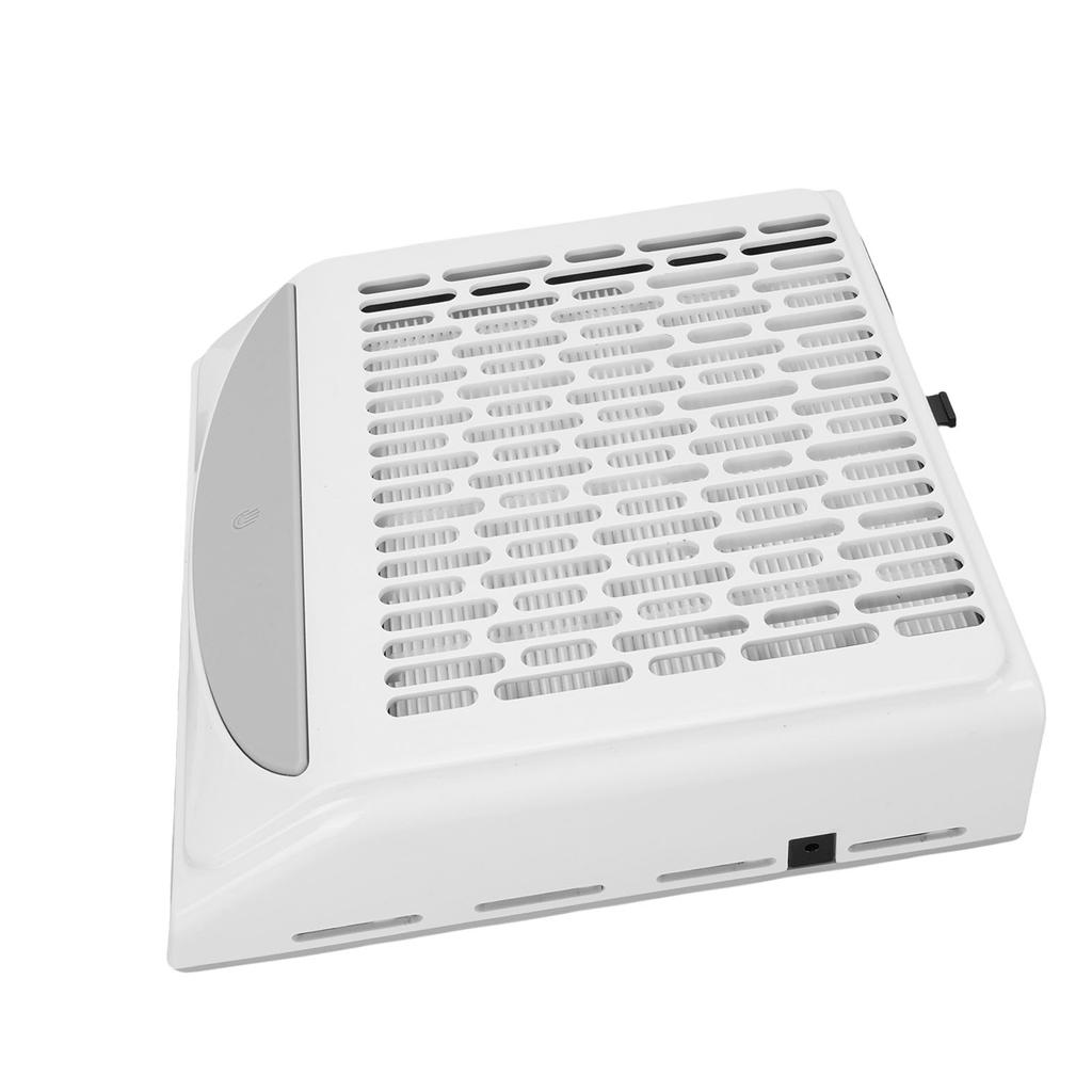 Nail Dust Collector Adjustable Speed Low Noise Nail Vacuum Dust Collector 4500 RPM with LED Light Br