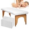10pcs Disposable Nonwoven Bed Covers Breathable Oil Proof Sheets for Massage Table Salon Hospital 90x220CM 110x210CM