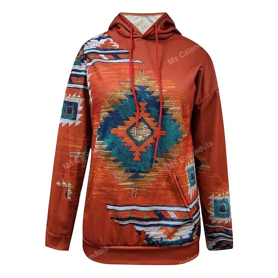 Повседневная толстовка с капюшоном в стиле ретро с 3D-принтом — фото 3