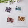High Flash Flat-Bottomed Nail Art Rhinestones - 1g Bag for DIY and Clothing Decoration