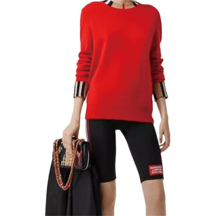 Burberry FW23 Sweater Women's Red 80732101