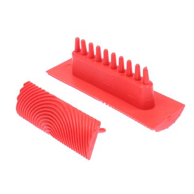 Ahşap Tahıl Diy Aracı Taklit Ahşap Tahıl Boya Rulo Fırça Duvar Paintingtool